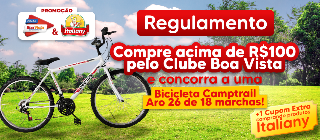 Regulamento Promoção Clube Boa Vista e Italiany